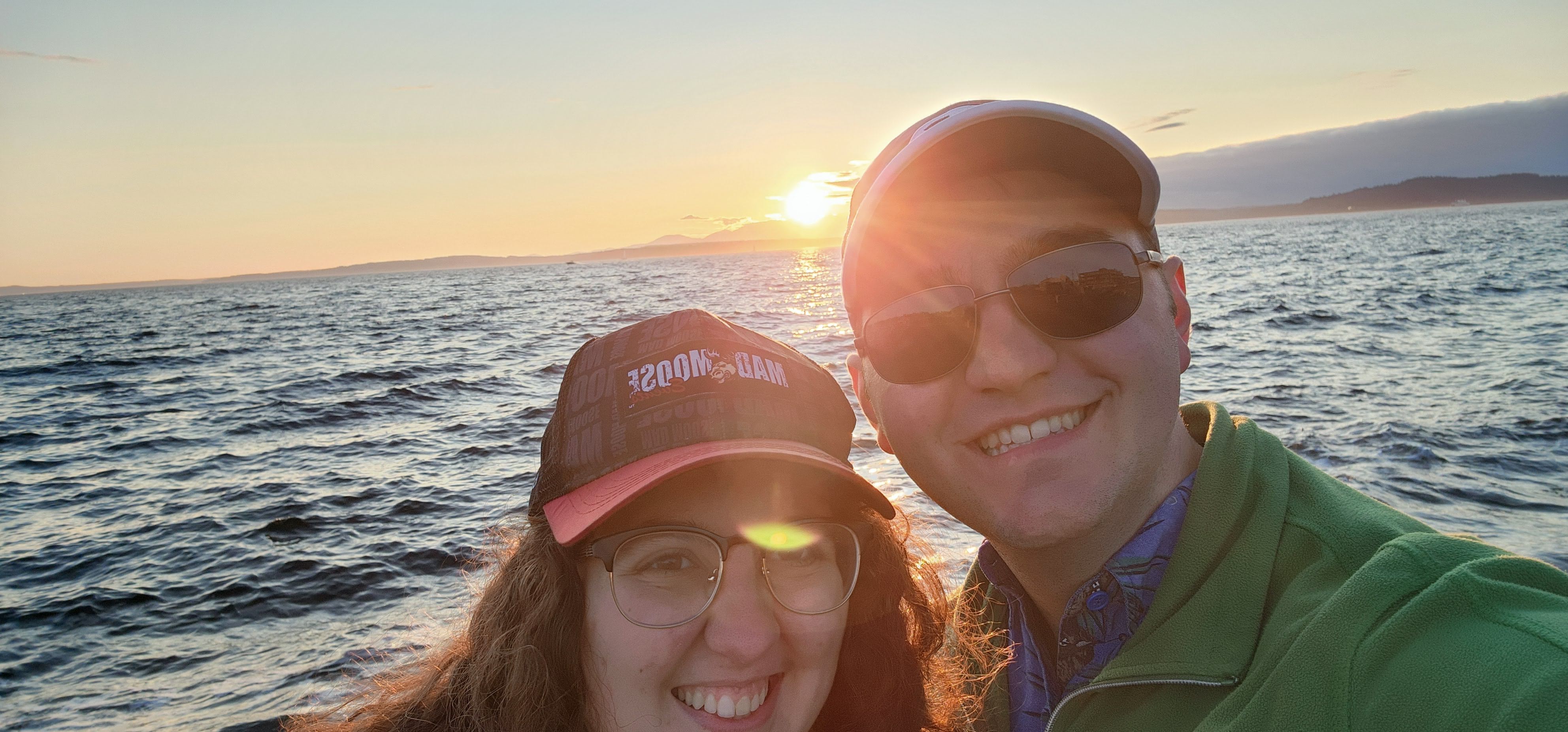 Sunset on the Puget Sound